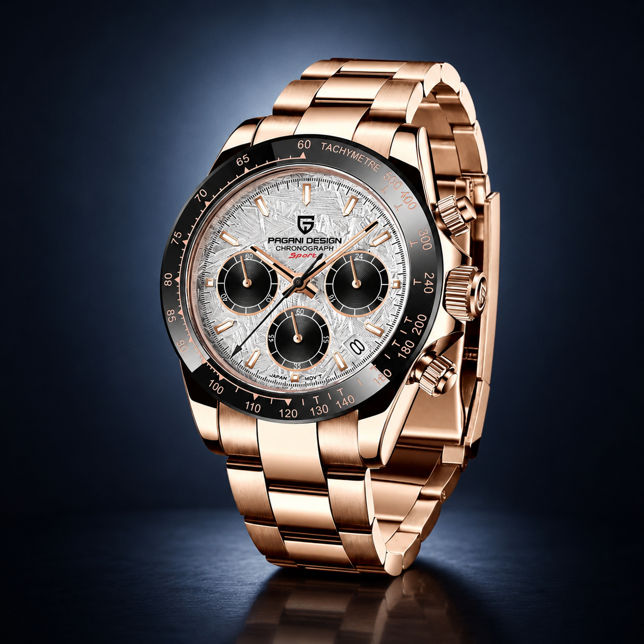 Maison Marjo Orion — Steel Rose Gold White