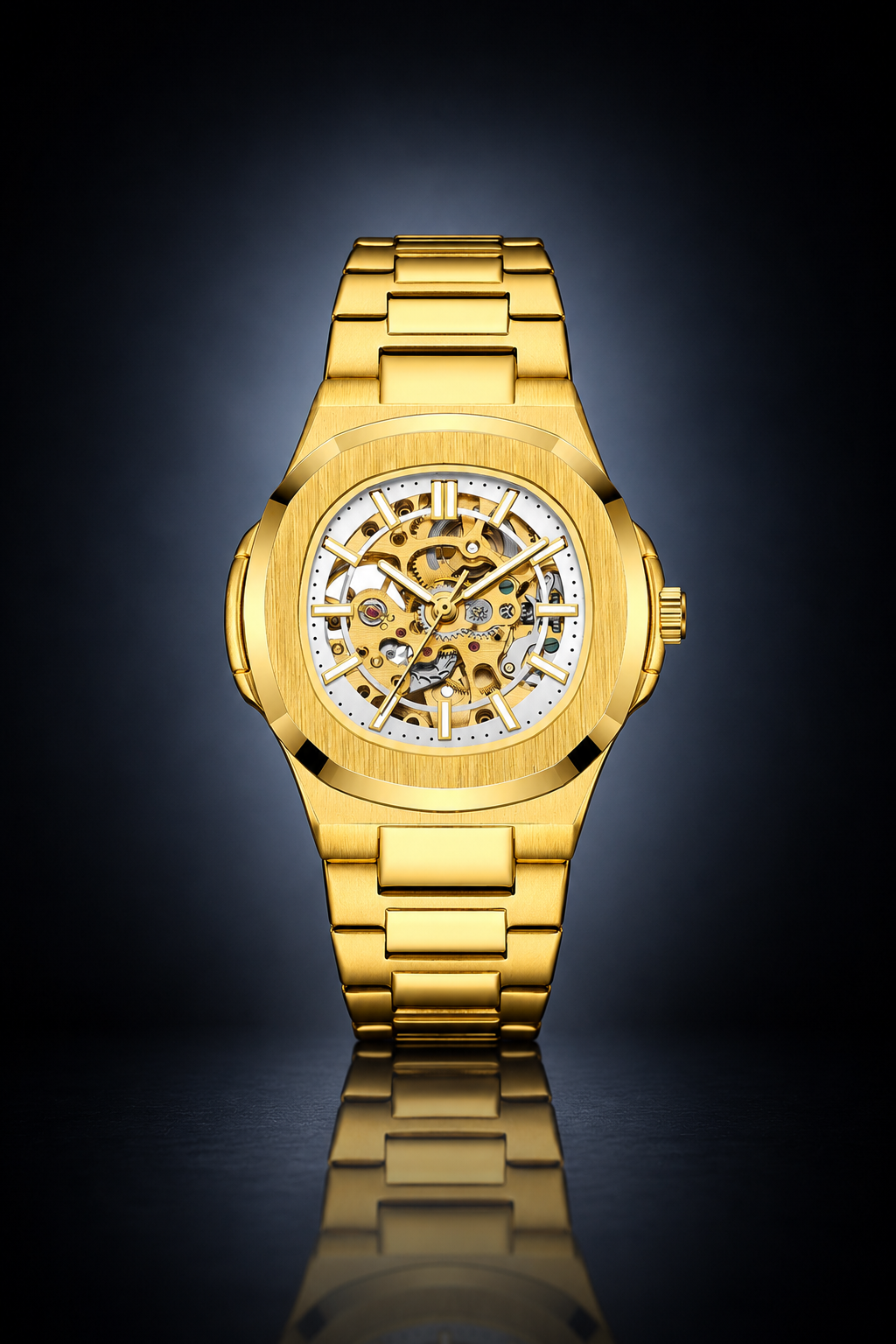 Maison Marjo Straton Gold Skeleton White
