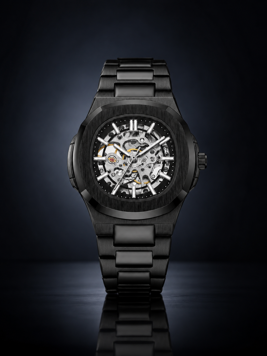 Maison Marjo Straton All Black Skeleton