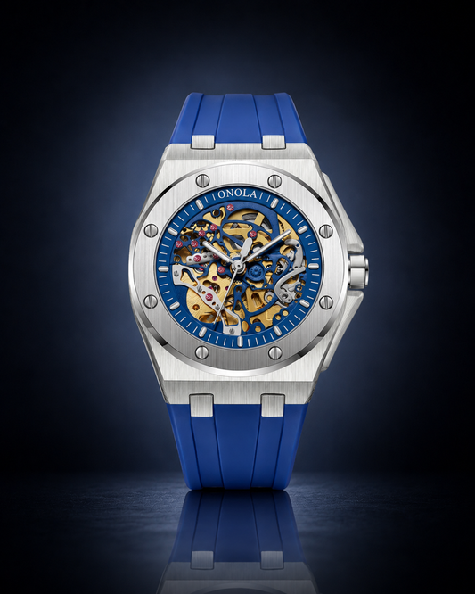 Maison Marjo Vitaire Silver Blue Skeleton