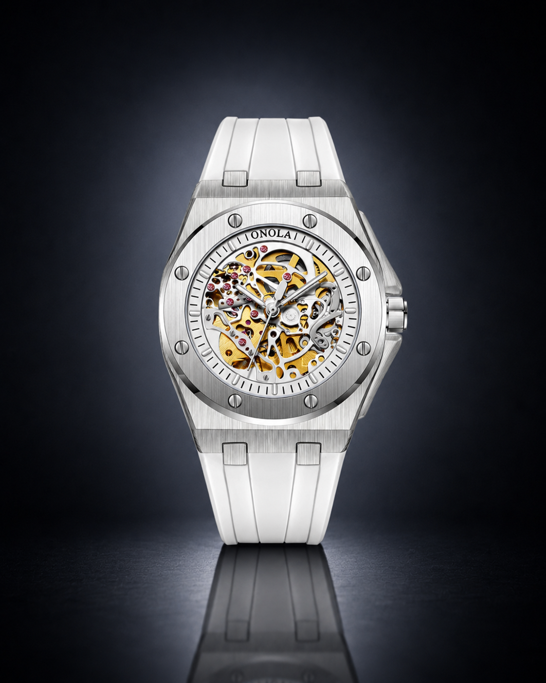 Maison Marjo Vitaire Silver White Skeleton